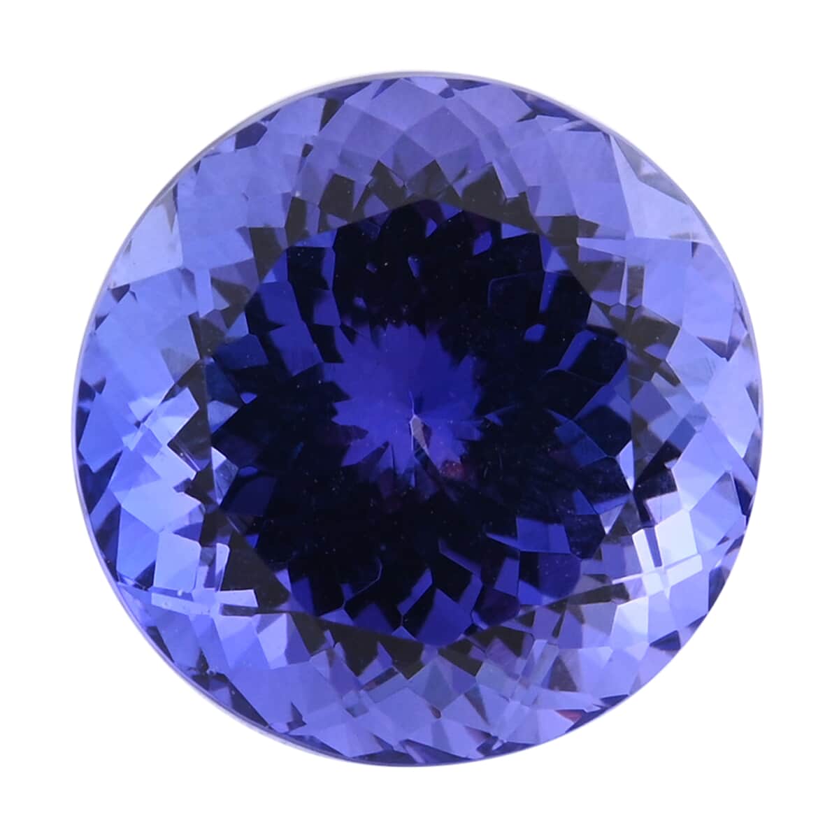 Certified AAAA VIVID Tanzanite (Rnd Free Size) Approx 6.51 ctw image number 0