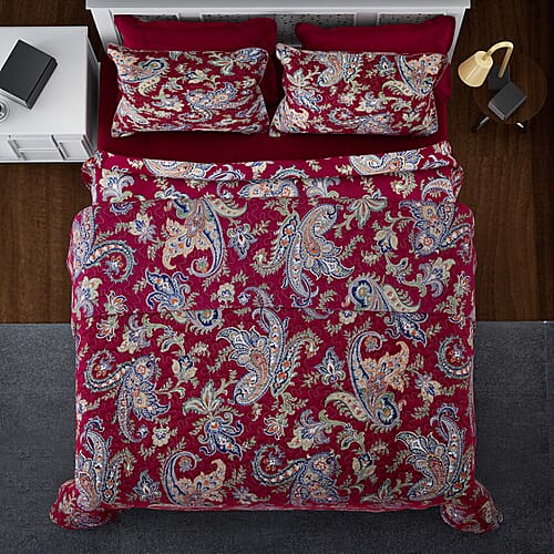 Burgundy / Queen - Product card gallery slide 2 (9431175758079)