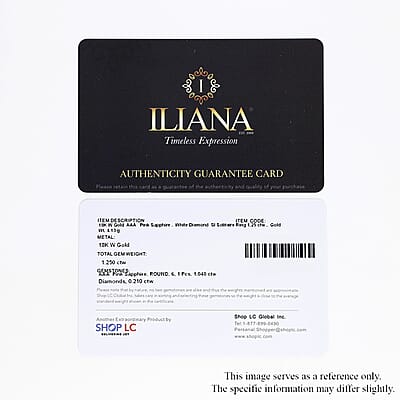 Iliana 18K White Gold AAA Madagascar Pink Sapphire and Diamond G-H SI Double Halo Ring (Size 10.0) 4.10 Grams 1.25 ctw