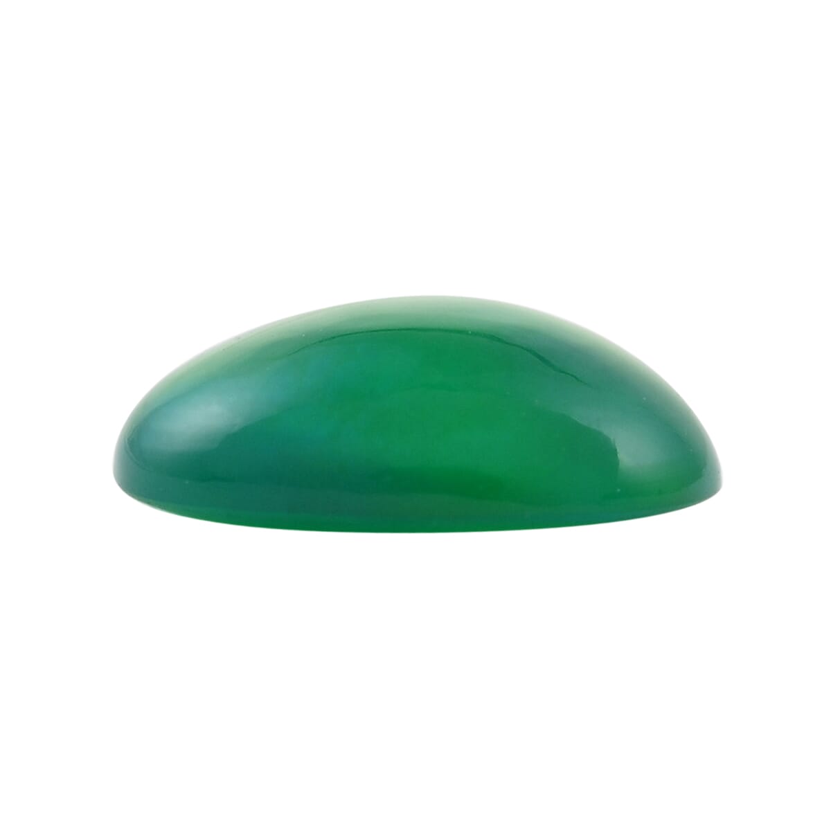 AAA Enhanced Green Ethiopian Welo Opal (Ovl 10x8 mm) 1.20 ctw image number 1