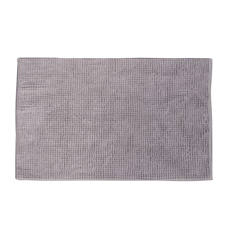 Homesmart Gray Chenille Bathmat (100% Microfiber)