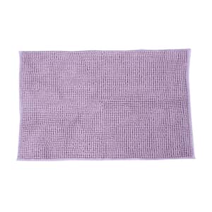 Homesmart Lilac Chenille Bathmat (100% Microfiber)