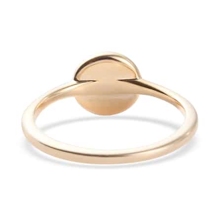 Luxoro 10K Yellow Gold Solitaire Ring (Size 7.0) 2.65 Grams image number 4