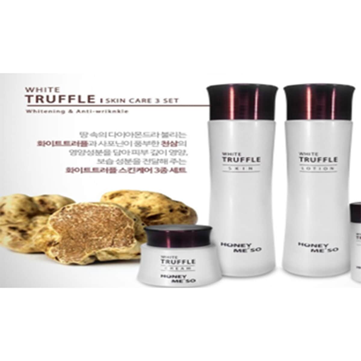 3 Kinds of Basic Set Containing Truffle Ingredients Comes with Cleaner, Lotion and Cream image number 0