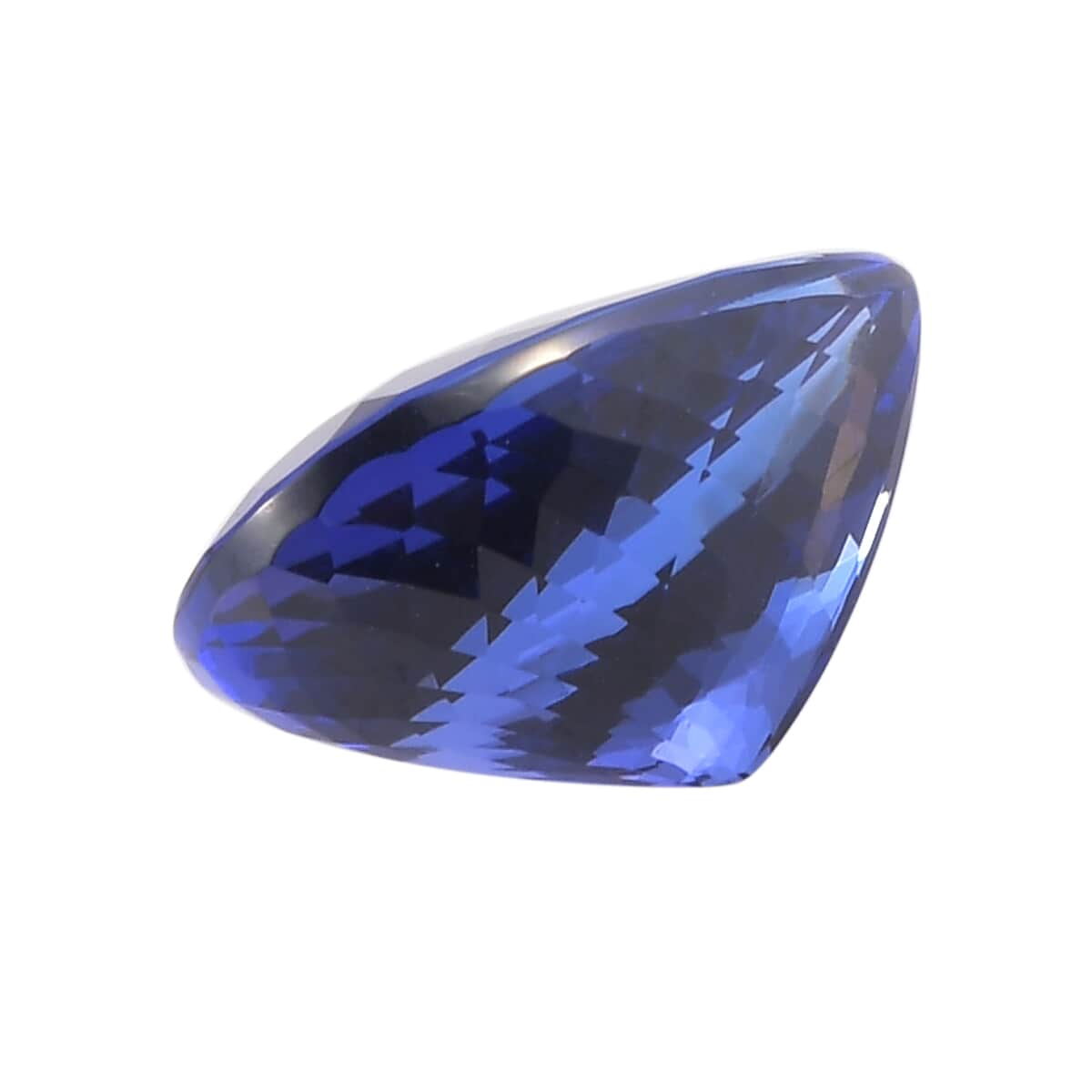 AAAA Tanzanite with Appraised Certificate (Pear Free Size) 8.22 ctw image number 1