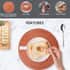 Set of 4 Rust Polypropylene and Polyester Placemat image number 2