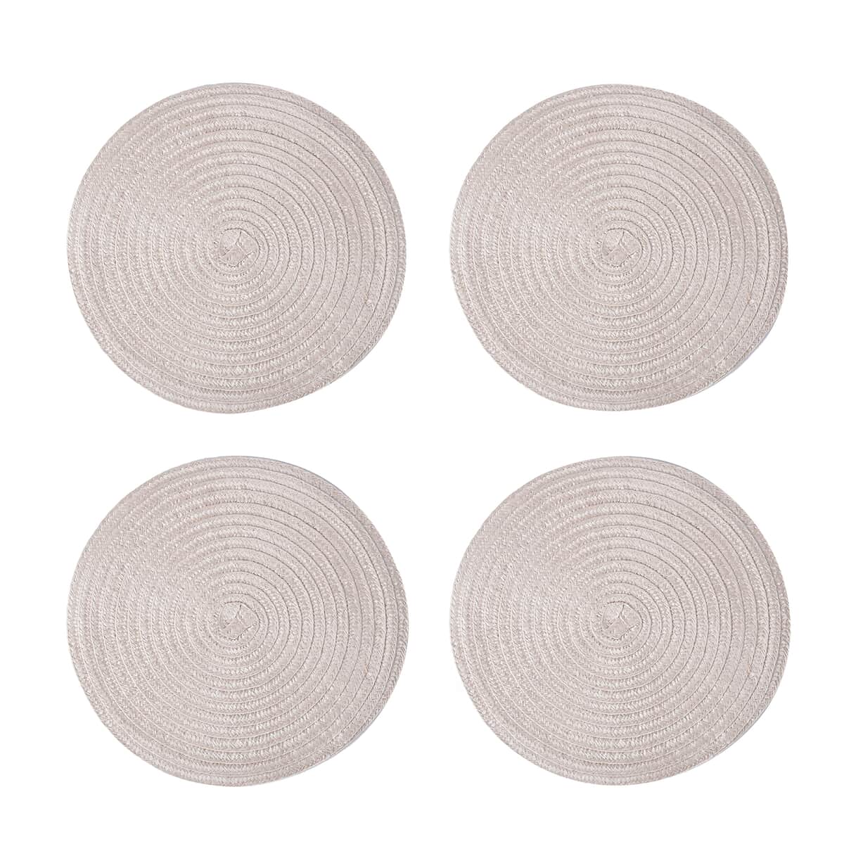 Set of 4 Shell Polypropylene and Polyester Placemat image number 0