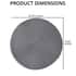Set of 4 Dark Gray Polypropylene and Polyester Placemat image number 3