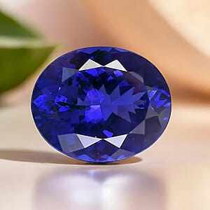 Certified & Appraised AAAA Vivid Tanzanite (Ovl Free Size) Approx 8.00 ctw