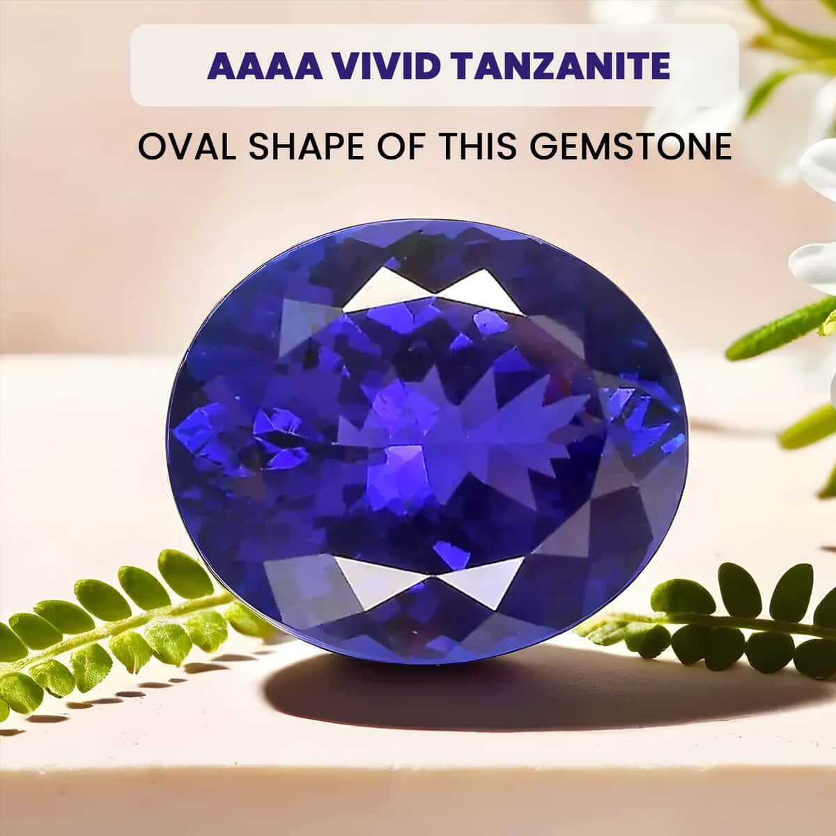 Certified & Appraised AAAA Vivid Tanzanite (Ovl Free Size) Approx 8.00 ctw, Loose Gemstones for Jewelry, Oval Tanzanite For Ring Pendant, Loose Tanzanite Stones image number 3