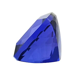 Certified & Appraised AAAA Vivid Tanzanite (Cush Free Size) Approx 8.00 ctw