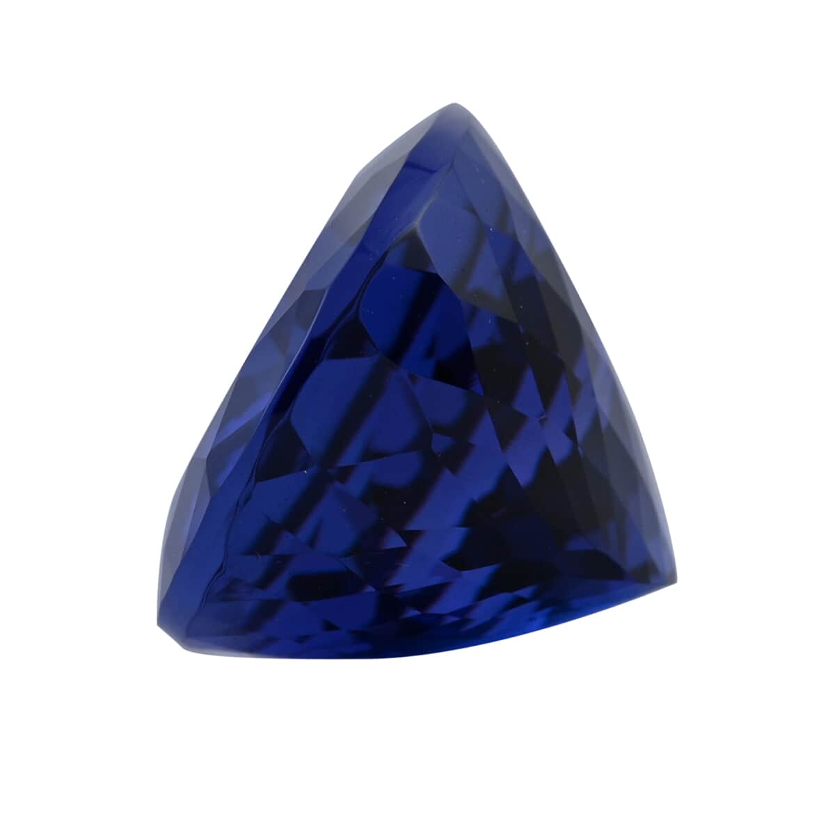 Certified & Appraised AAAA VIVID Tanzanite (Ovl Free Size) 15.51 ctw image number 1