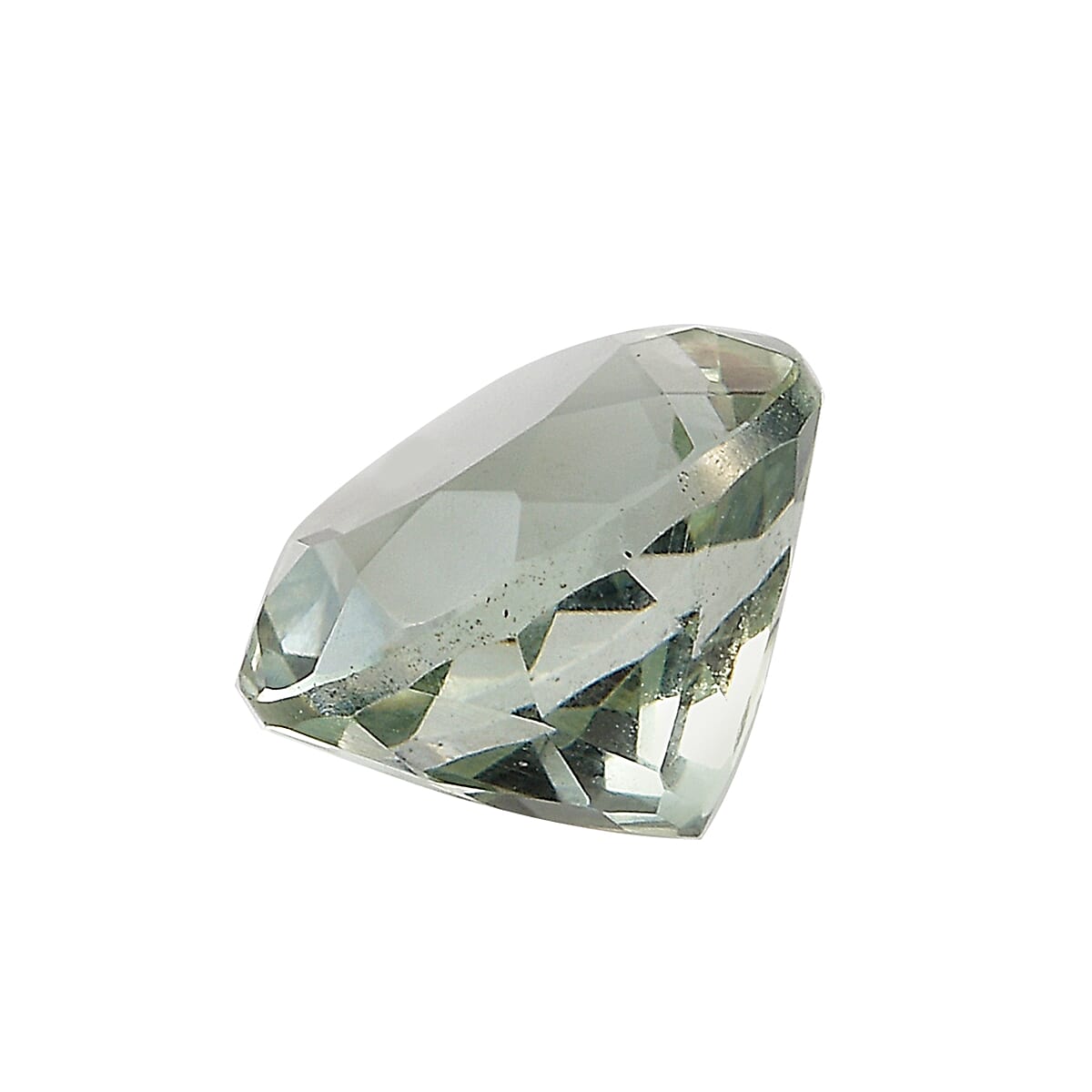 AAA Montezuma Prasiolite (Rnd 10 mm) 3.00 ctw image number 1