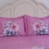 Homesmart Pink Floral Digital Print 100% Microfiber Quilted Bedspread and 2 Pillow Shams - Queen image number 2