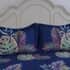 Homesmart Blue Tropical Digital Print 100% Microfiber Quilted Bedspread and 2 Pillow Shams - Queen image number 2