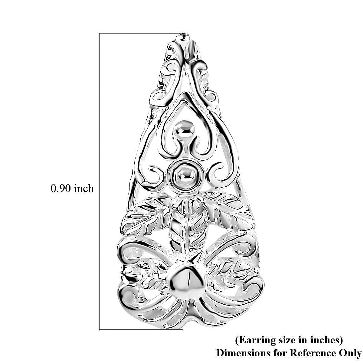 D'Joy Bee Earrings in Sterling Silver 3.50 Grams