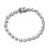 Lustro Stella Made with Finest CZ Bracelet in Platinum Over Sterling Silver (7.25 In) 26.65 ctw image number 0
