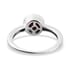 American Oregon Peach Opal Ring in Platinum Over Sterling Silver (Size 5.0) 0.65 ctw image number 5