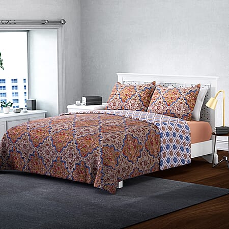 Orange & Blue / Queen - Product card gallery slide 1 (10176451019065)
