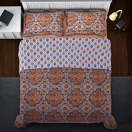 Orange & Blue / Queen - Product card gallery slide 2 (10176451019065)