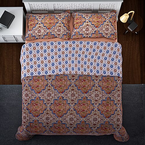 Orange & Blue / Queen - Product card gallery slide 2 (9431191093503)
