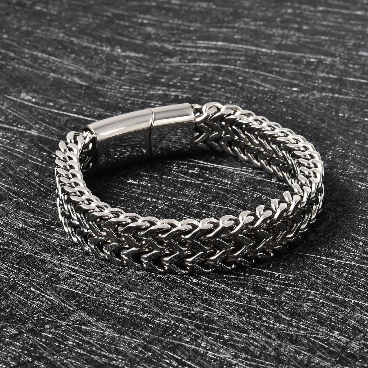 Spiga Chain Bracelet in Stainless Steel (8.00 In) 58.60 Grams image number 1