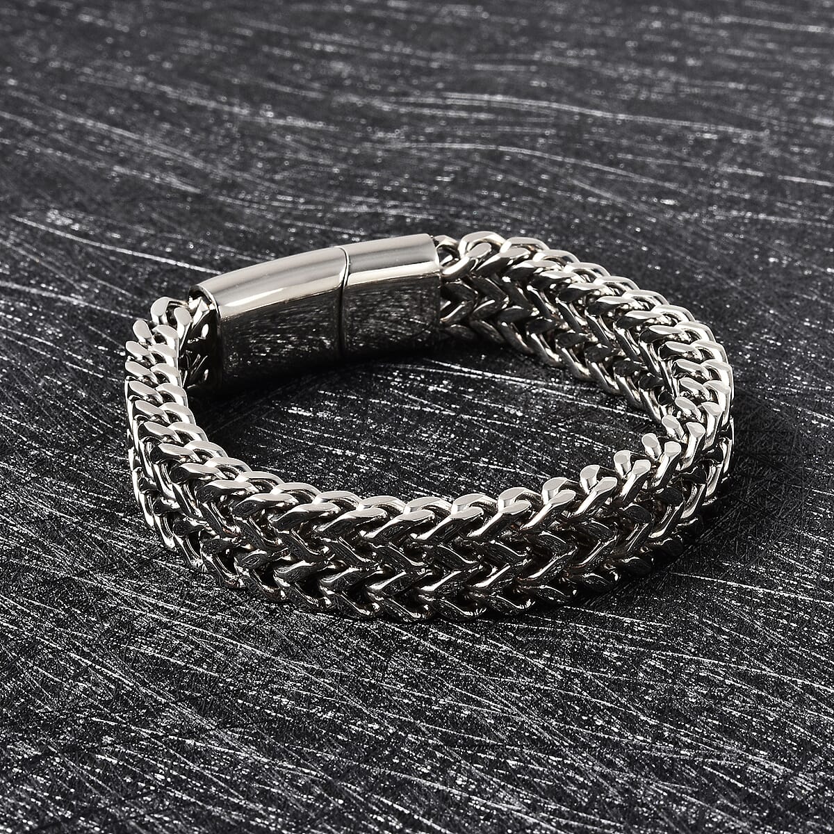 Spiga Chain Bracelet in Stainless Steel (8.50 In) 58.60 Grams image number 1