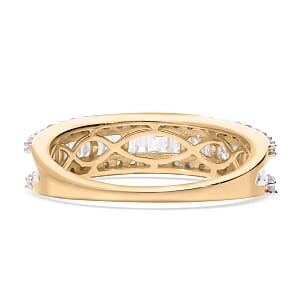 SGL Certified 10K Yellow Gold Diamond G-H I3 Ring (Size 7.0) 1.00 ctw