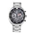 GENOA Chronograph Watch with Stainless Steel Strap and Back (45mm) image number 0