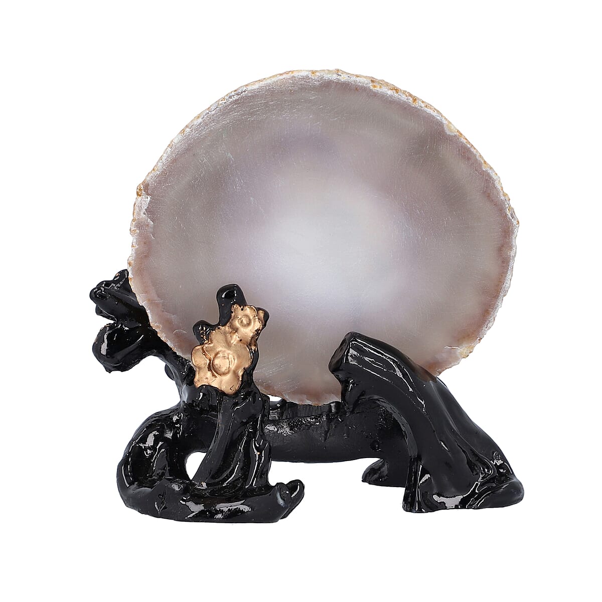 Agate Crane Print Plate with Stand image number 5