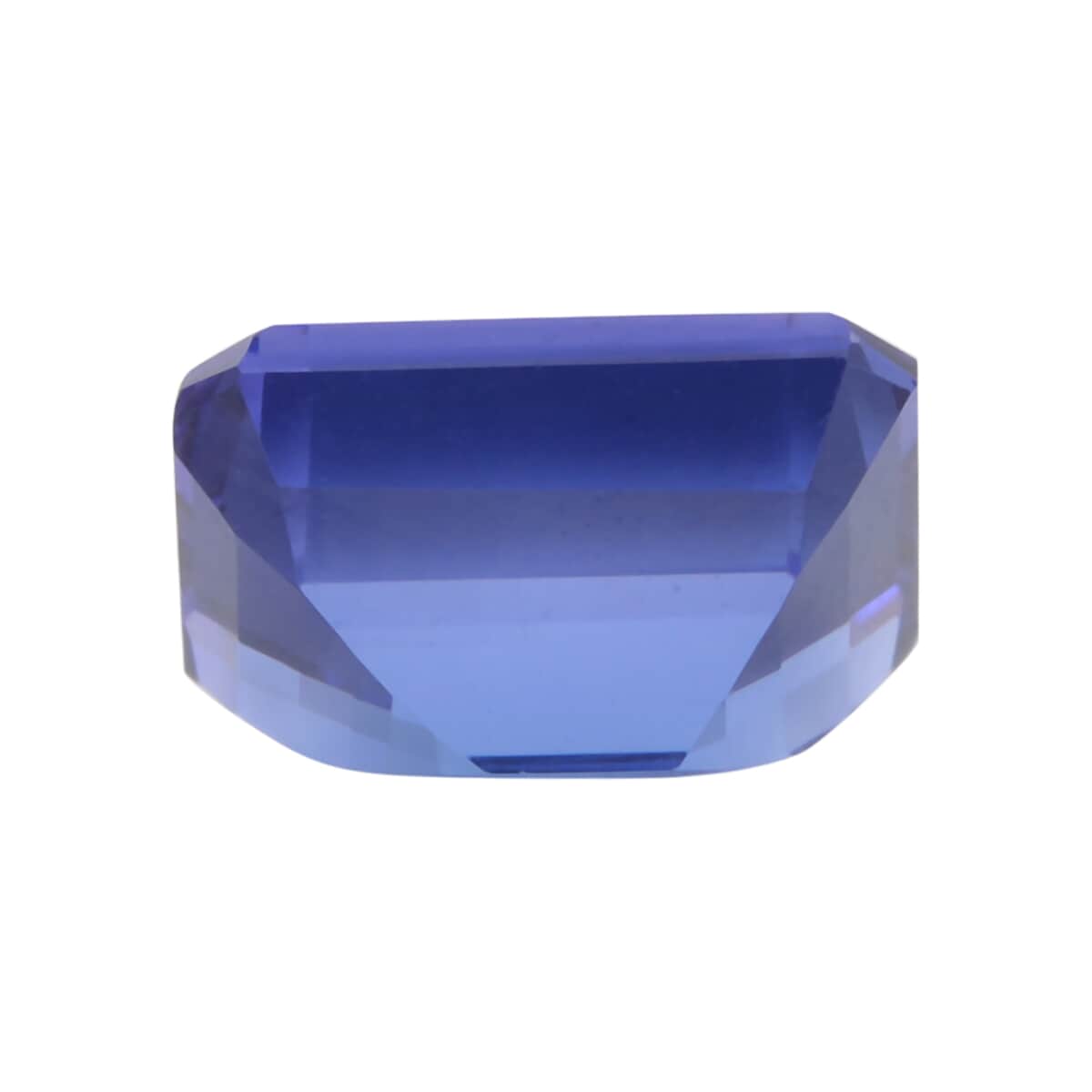 Certified and Appraised Flawless AAAA Vivid Tanzanite (Oct Free Size) Approx 4.50 ctw image number 2