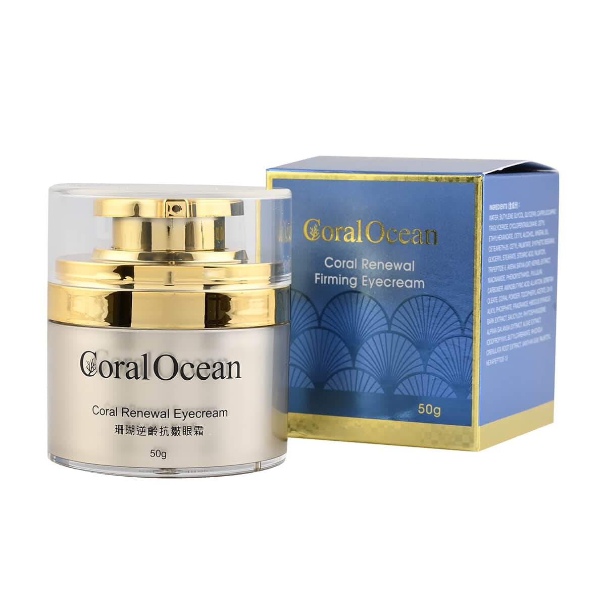 Coral Ocean Renew Firming Anti-wrinkle Eye Cream 50 Grams image number 3