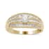 SGL Certified 10K Yellow Gold G-H I3 Diamond Ring (Size 9.0) 3.50 Grams 1.00 ctw image number 0