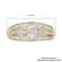 SGL Certified 10K Yellow Gold G-H I3 Diamond Ring (Size 9.0) 3.50 Grams 1.00 ctw image number 5