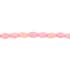 Pink Wooden Beaded Rope Necklace 38 Inches image number 2