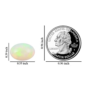 AAAA Ethiopian Welo Opal (Ovl 14x10 mm) 4.00 ctw