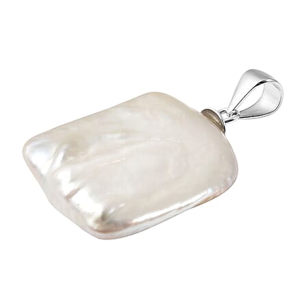 White Keshi Pearl - Product card gallery slide 4 (10176457933113)