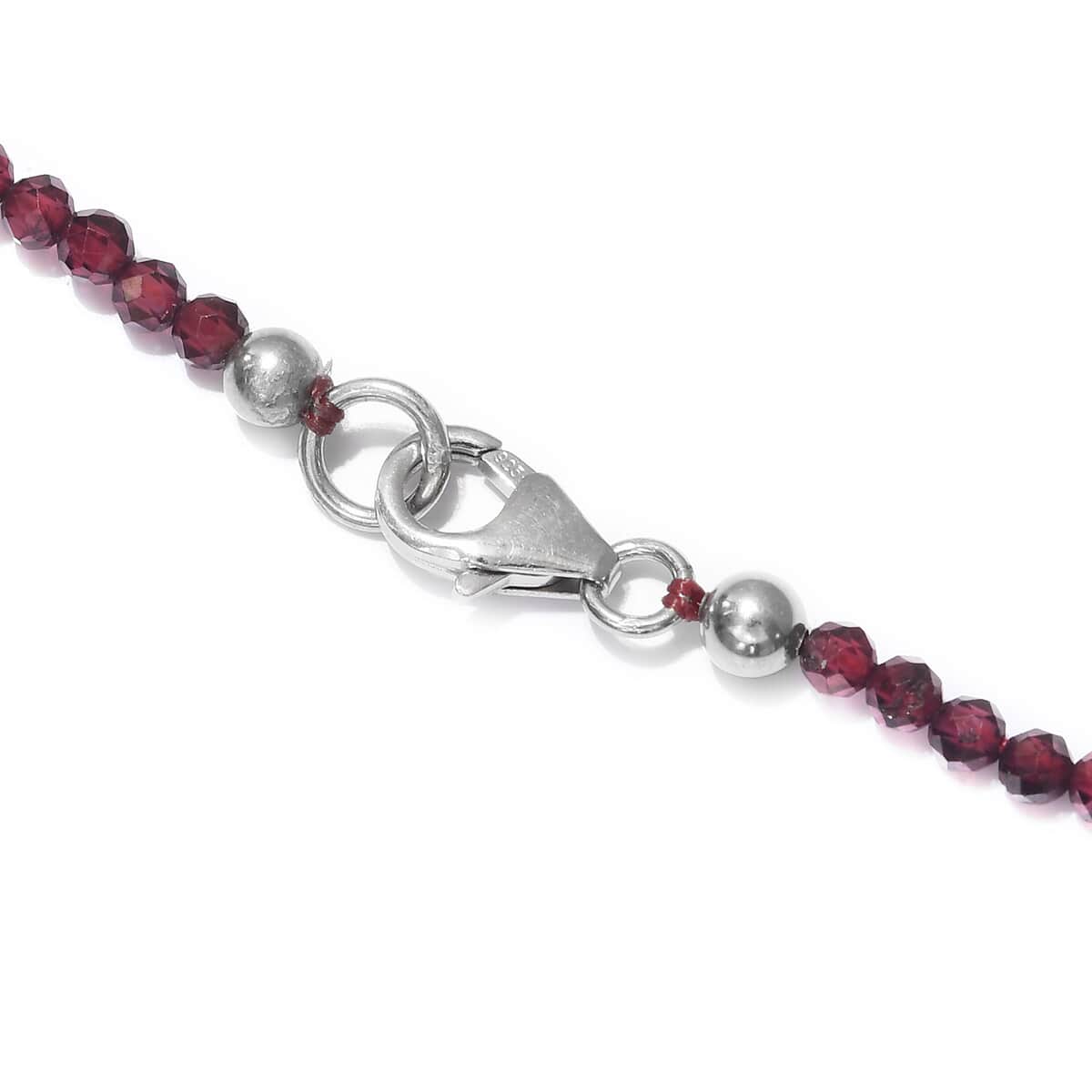 Tanzanian Wine Garnet and Multi Gemstone Pendant Necklace 20 Inches in Platinum Over Sterling Silver 121.65 ctw image number 3