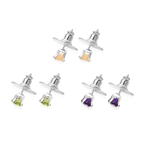 Peridot & Brazilian Citrine & Amethyst - Product card gallery slide 4 (9431220257023)