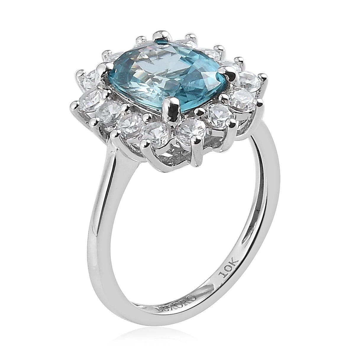アクセサリー uruiro 3,6 Ct, ct, TOP CRYSTAL Natural rough Blue Zircon gem From