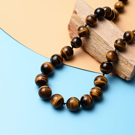 South African Yellow Tigers Eye - Product card gallery slide 2 (10176459440441)
