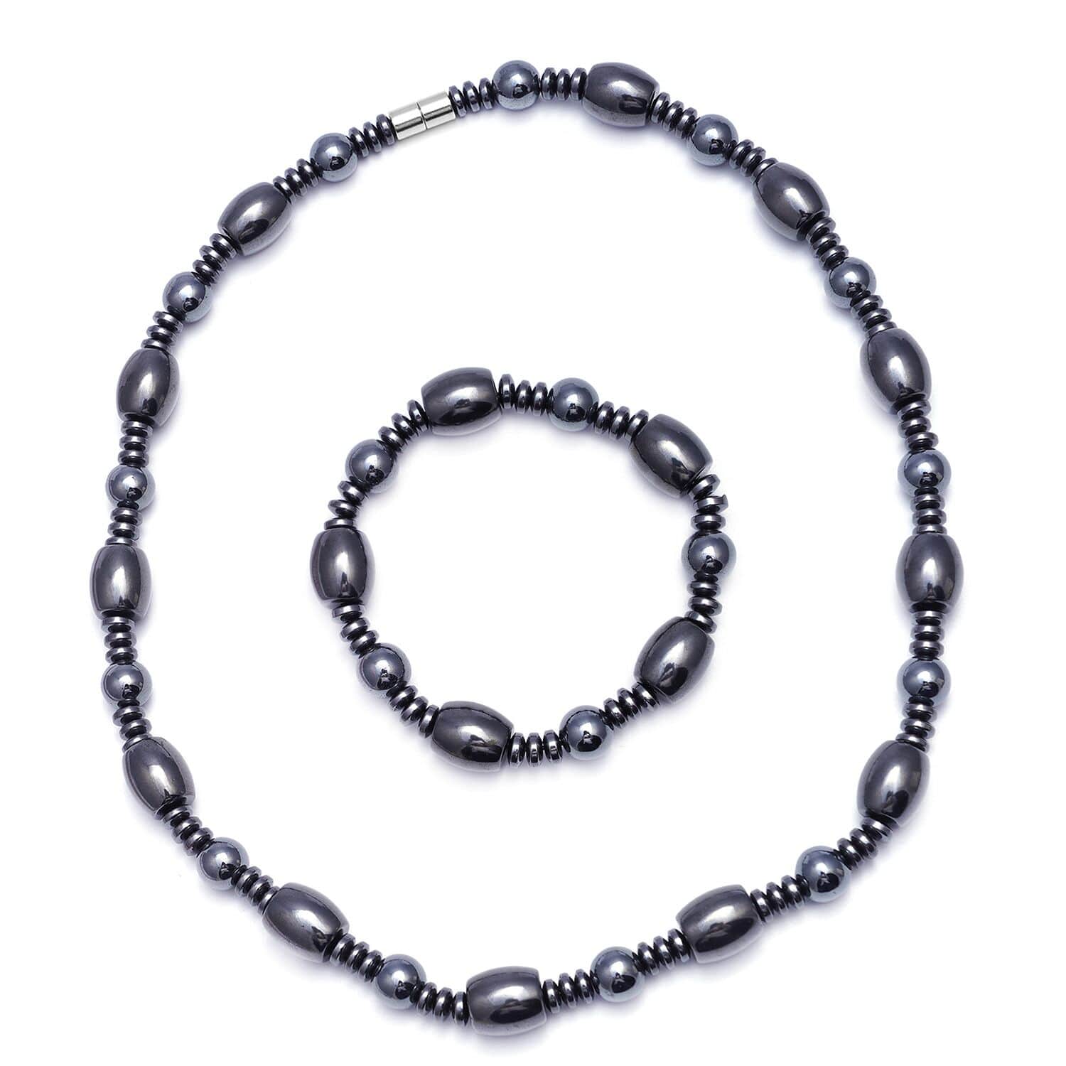 Hematite deals magnetic necklace