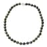 Aurora Azurite Beaded Necklace 20 Inches in Rhodium Over Sterling Silver 396.50 ctw image number 0
