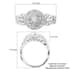 Rhapsody IGI Certified 950 Platinum E-F VS Diamond Cluster Ring (Size 6.0) 7 Grams 1.00 ctw image number 5