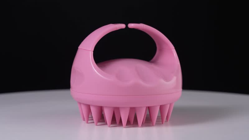 Pink Silicone Slimming Spa Washing & Massage Brush