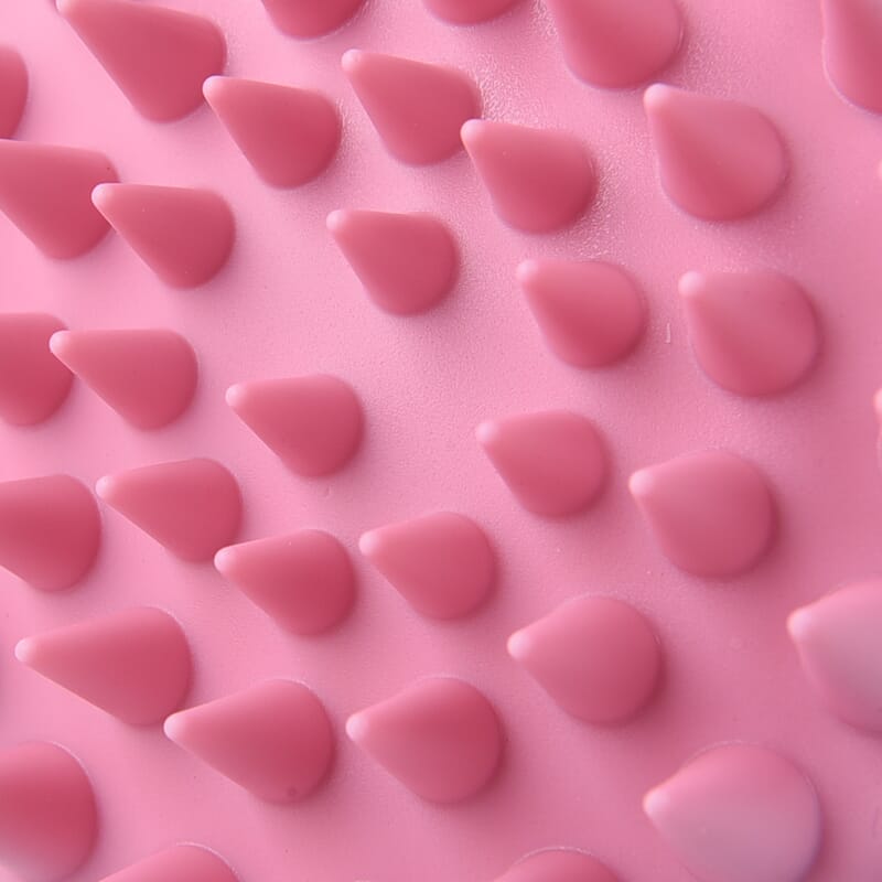 Pink Silicone Slimming Spa Washing & Massage Brush