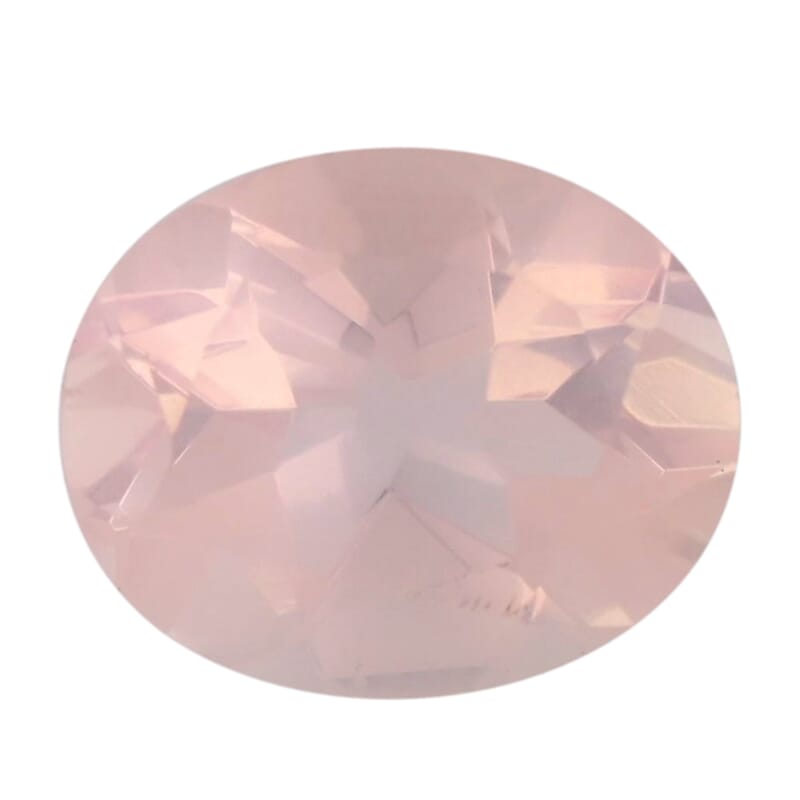 AAA Galilea Rose Quartz (Ovl 11x9 mm) 4.30 ctw