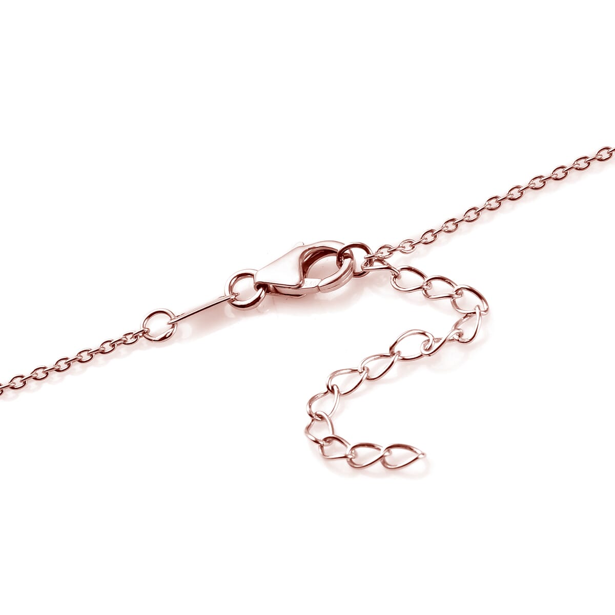 Vermeil RG Over Sterling Silver Secret Message Envelope Necklace (18-20 Inches) (4 g) image number 5