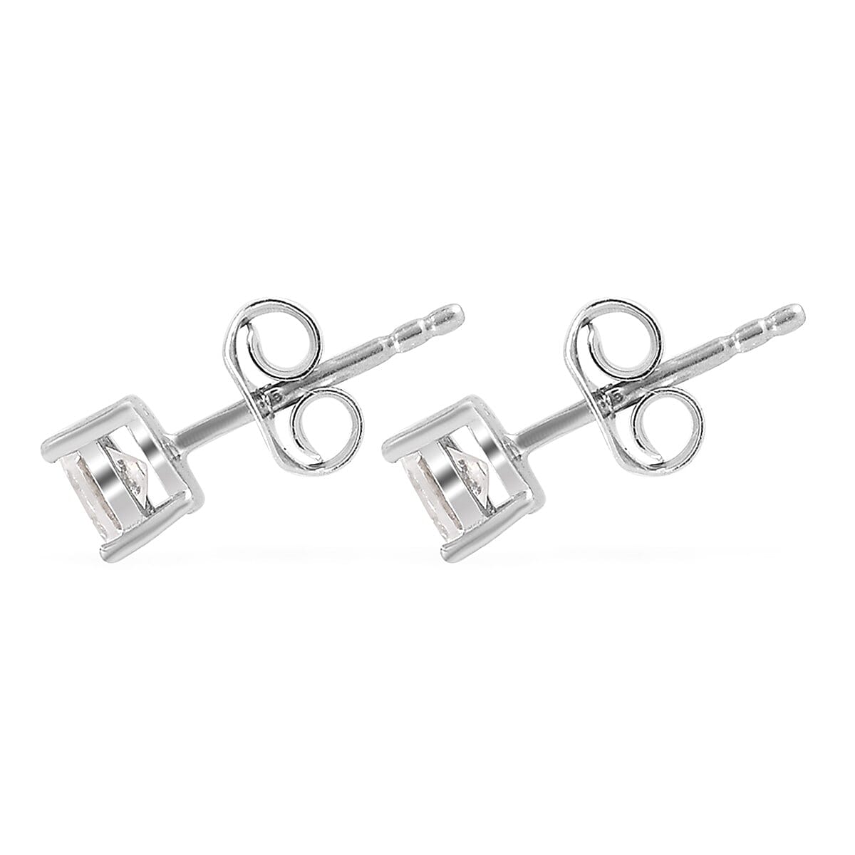 Lustro Stella Made with Finest CZ Stud and Dangle Earrings or Drop Pendant Necklace 20 Inches Set in Platinum Over Sterling Silver 6.40 ctw