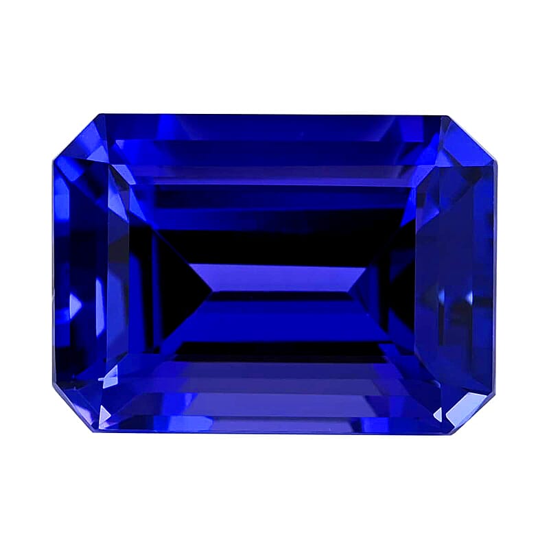 Certified and Appraised Tanzanite AAAA Vivid (Oct Free Size) 9.01 ctw